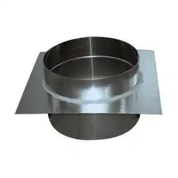 Aluminium Dakdoorvoer Recht Diameter Ø 200 mm - Extra voordeel