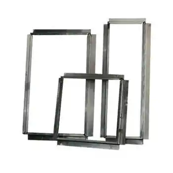 Aluminium Flens / Aansluitstuk Vierkant 400x400 mm | Wees er snel bij