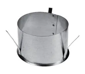 3-lips Metalen houder tbv Systeemplafond Diameter Ø 160mm - Populair