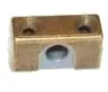 Aanbieding - Spanjolet Stanghouder brons