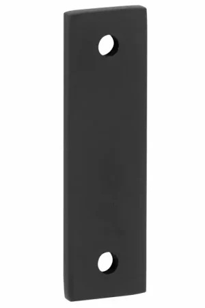 Vulplaat tbv raamsluiting 3 mm rechthoekig mat zwart | Verlaagde prijs