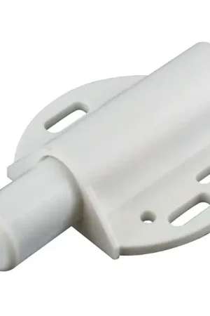 Magnetische snapper (push to open) met tegenplaat wit | Topprijs