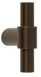 Direct leverbaar - Meubelknop PIET BOON 70 mm brons