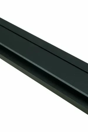 Ami briefplaat buitendraaiend met veer aluminium geanodiseerd zwart | Speciale aanbieding