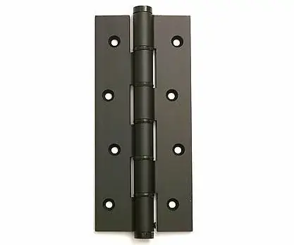 Deurveerscharnier enkel 180x30mm aluminium zwart - Veel gekozen