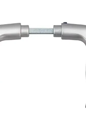 Verlaagde prijs | Buva deurklink LF-LINE 126 mm aluminium F1 deurdikte 54 mm