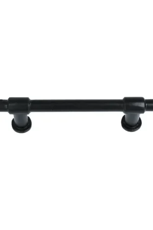 Shop nu | Dubbele T-greep IJzer zwart 96 mm