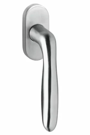Aanbieding - Intersteel raamkruk Jupiter op rozet rvs