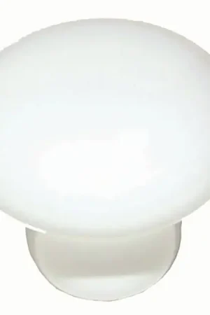 Actieprijs | Meubelknop Porselein wit 33 mm