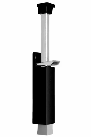 Deurvastzetter voetstift 32×242 mm zwart - Zeer goed beoordeeld