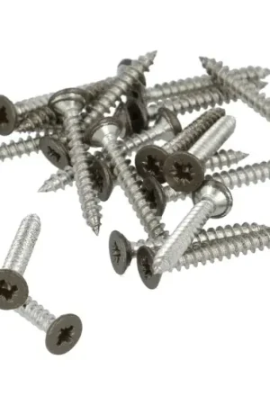 20 stuks Houtschroeven pozidrive 3.7X30 mm brons | Nieuw binnengekomen