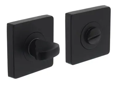 Intersteel wc-sluiting 8 mm vierkant mat zwart - Actieprijs