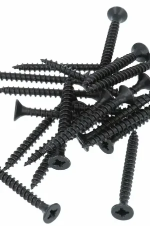 20 stuks zwarte schroeven pozy drive 4.0 x 40 mm - Uitverkoop