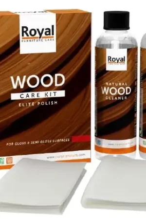 Veel voordeel - Elite Polish Wood Care Kit + Cleaner