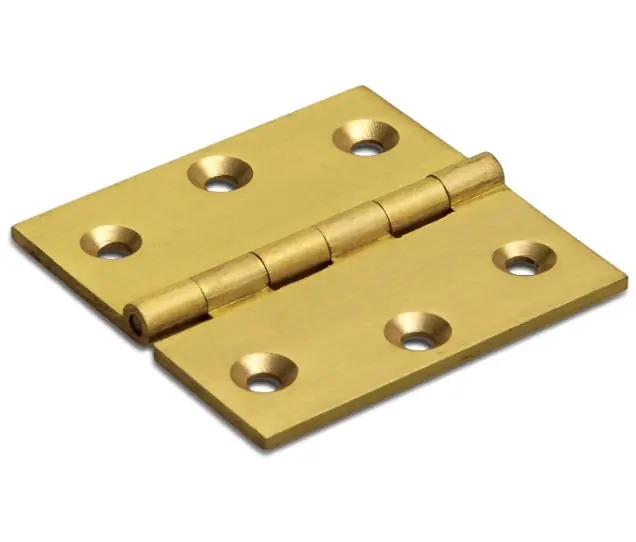 DX Smalscharnier 40×40 mm massief messing | Snelle levering