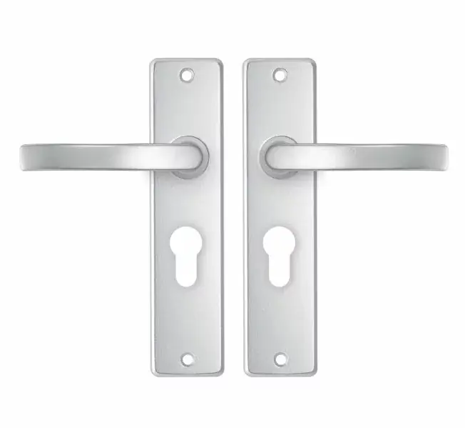 Zeer goed beoordeeld | AXA basic schild PC55 met deurklink blok aluminium F1