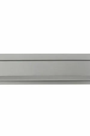 Buva briefplaat met Valklep 338 x 73 mm aluminium F1 - Actie