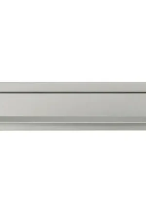 Buva briefplaat met Valklep 338 x 73 mm aluminium F1-mat - Zojuist toegevoegd