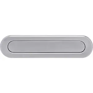 Intersteel briefplaat ovaal rvs - Spoedlevering