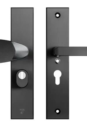AXA Edge Plus veiligheidsbeslag PC55 SKG3 met kerntrekbeveiliging Wing-knop/kruk zwart | Erg populair