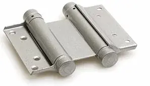 Korting - Bommer scharnier dubbelwerkend 150 mm zilvergrijs