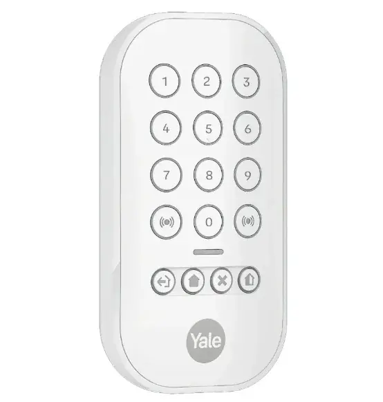 Direct bestellen - Yale keypad voor alarmsystemen wit
