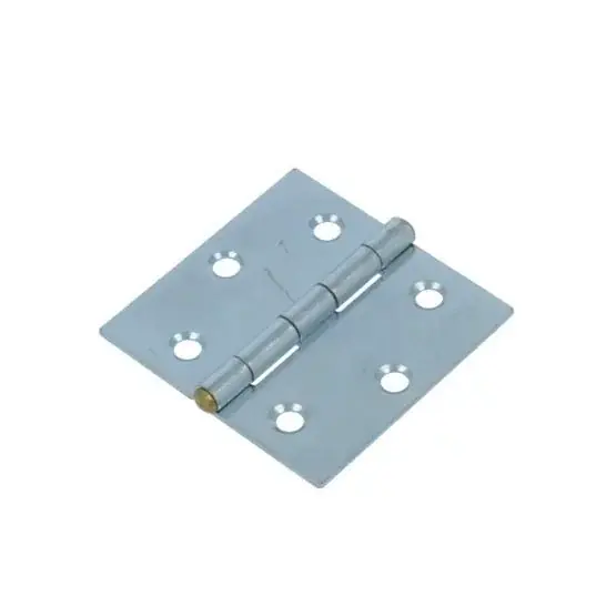 DX Scharnier blank verzinkt 50×50 mm - Opruiming