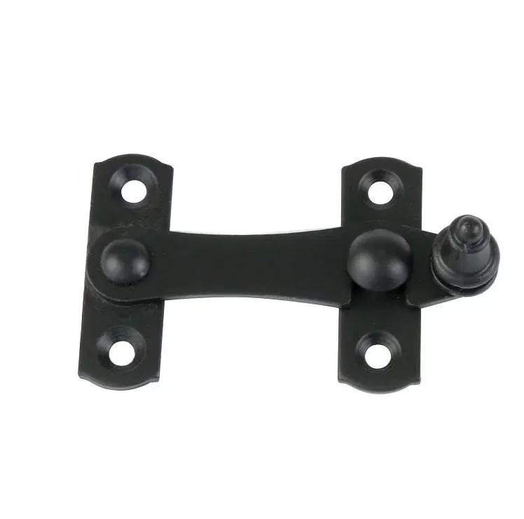 Overslag sluiting links 75 x 46 mm zwart - Koop vandaag