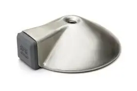 Actieprijs - DX Deurstopper 85x26mm vloermodel rvs