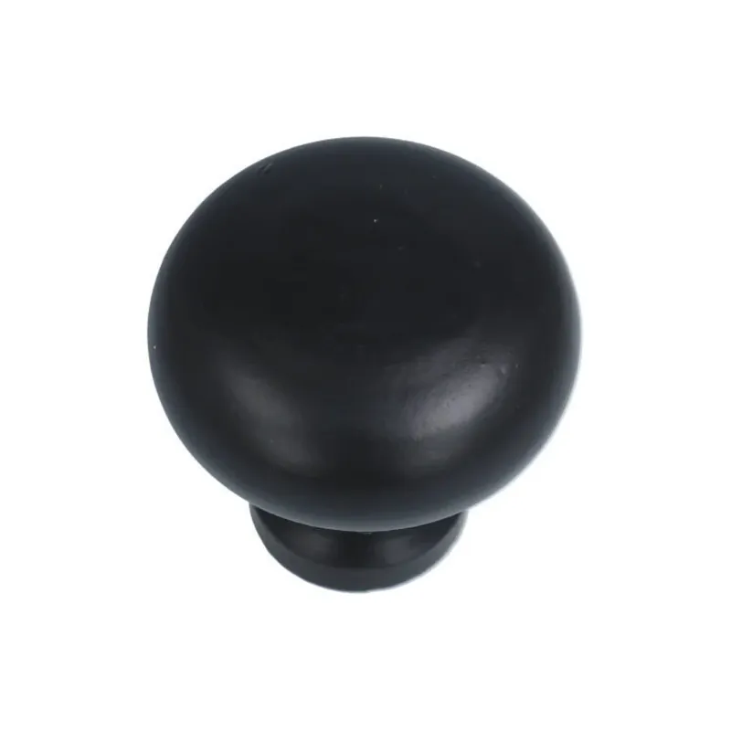 Veilige betaling | Knop rond 40 mm zwart