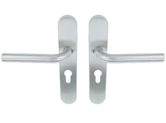 Bestseller | ODShop deurklink Modern rond op ovaal schild PC55 rvs