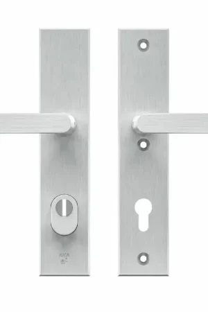 AXA Edge Plus veiligheidsbeslag PC85 met kerntrekbeveiliging kruk/kruk SKG3 aluminium F1 | Veel gevraagd