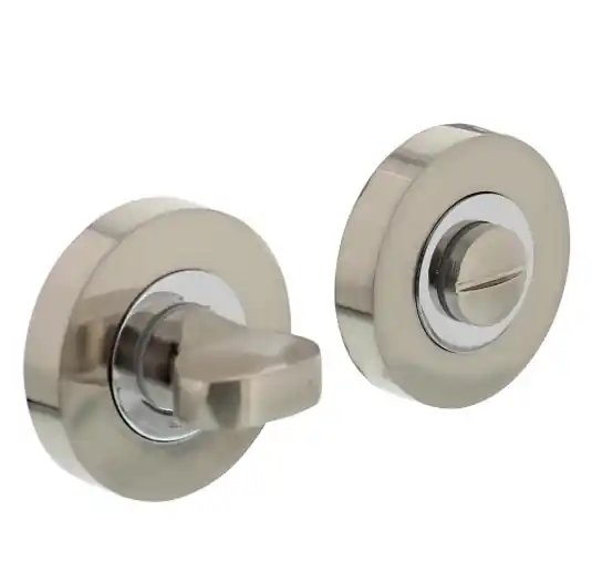 Intersteel wc-sluiting 8mm chroom/mat nikkel - Uitverkoop