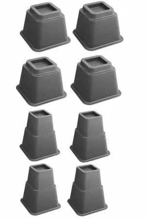 SecuCare bed/meubelverhoger 80/130/210 mm zwart | Aanrader