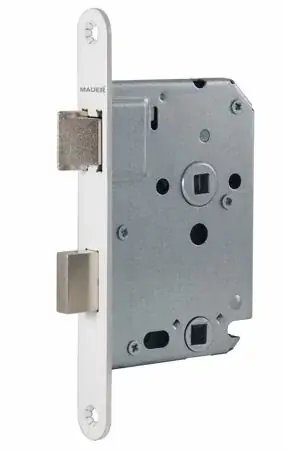 Mauer Badkamer-/WC-slot 1535 Met wit gelakte voorplaat | Outlet