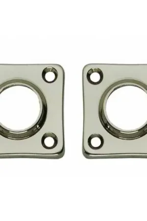 Zeer goed beoordeeld - Intersteel rozetten 38x38x5mm nikkel