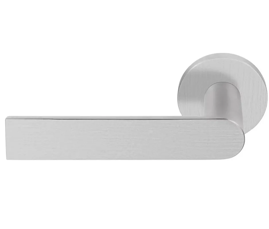 Enkele deurklink links PIET BOON ARC PBA100 mat rvs | Laatste stuks