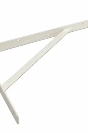 Nu kopen | Plankdrager BEAM met schoor 255×395 mm staal wit gelakt