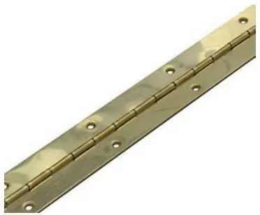 DX Pianoscharnier vermessingd 780×32 mm | Korting