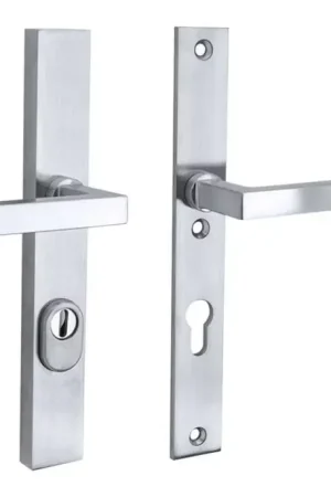 Voordelig - SKG3 PC92 kruk/kruk op smalschild Kare/Bauhaus rechts + kerntrekbeveiliging mat chroom