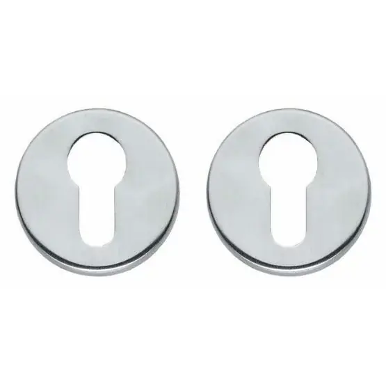 Intersteel cilinderrozetten verdekt ø49x7mm chroom mat | Nieuw binnen
