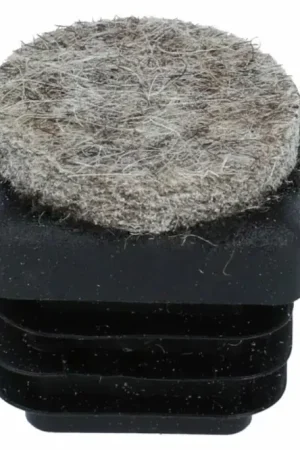 Insteekdop vierkant 30X30 mm met Vilt - Veel voordeel