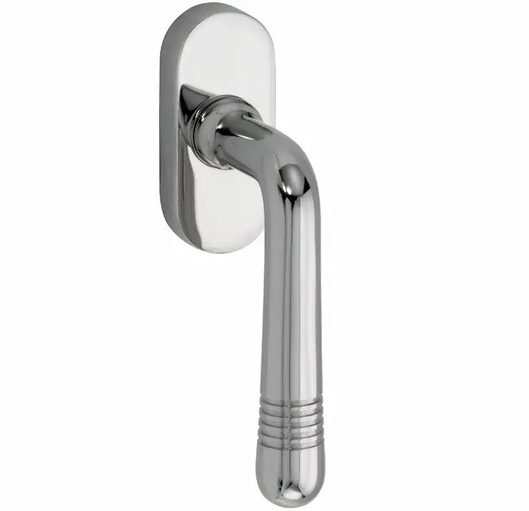 Draaikiepgarnituur Art-Deco/Elegant glans nikkel | Korting