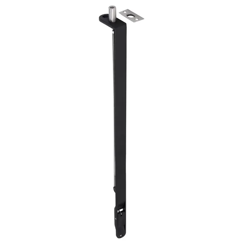 Nieuw binnen - Bascule kantschuif 451 mm rvs zwart