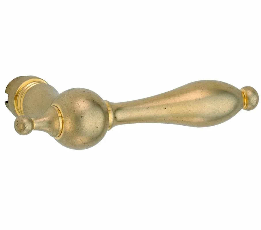 Deurklink Barock messing antiek | Aanbieding