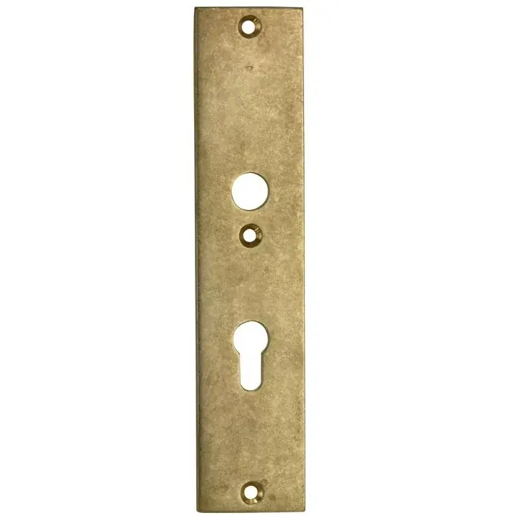 Professionele kwaliteit - SKG3 rechthoekig schild PC55 binnen messing antiek