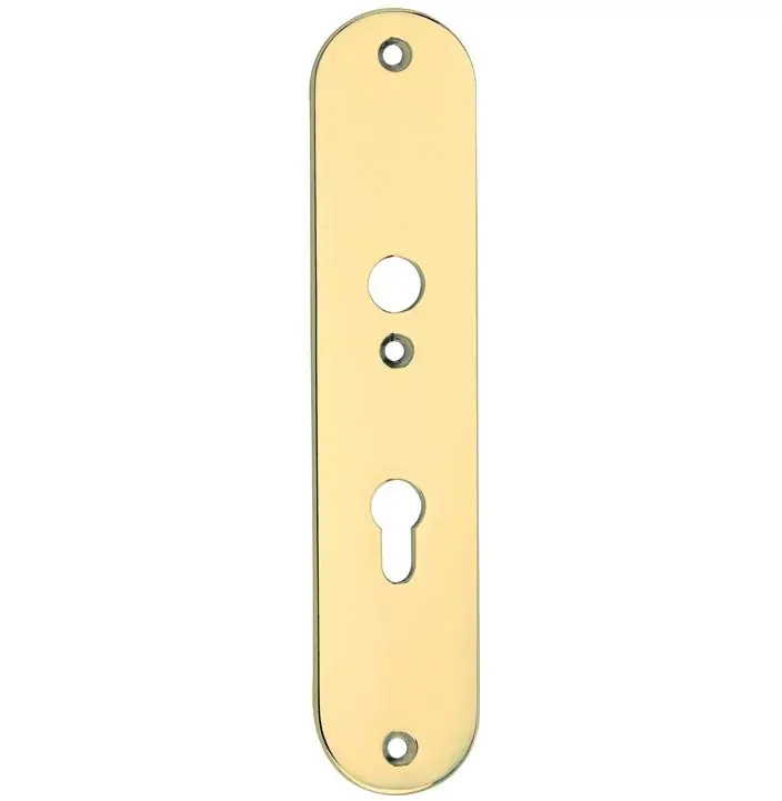 Alleen deze week | SKG3 ovaal schild PC55 binnen messing gelakt
