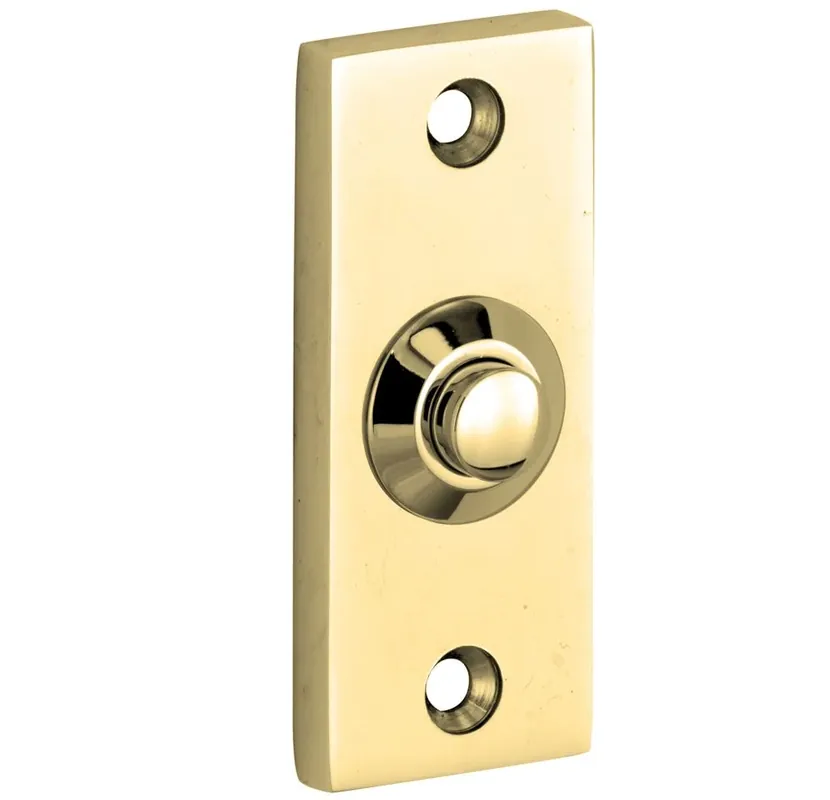 Beldrukker Elegant messing PVD | Lage prijs