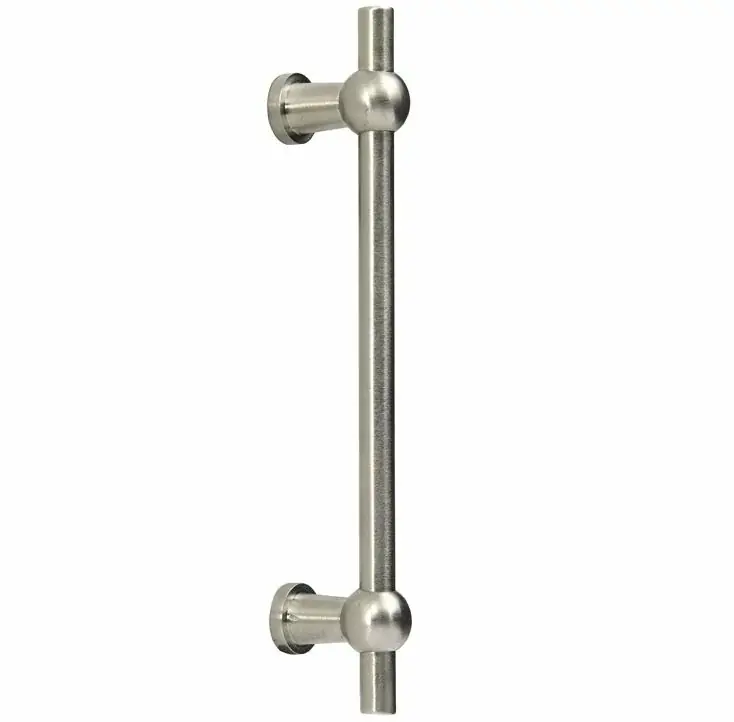 Fabrieksprijs | Meubelgreep Chemin de Fer 224 mm mat nikkel ongelakt