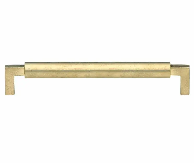 Meubelgreep Bauhaus 128 mm messing antiek - Topproduct